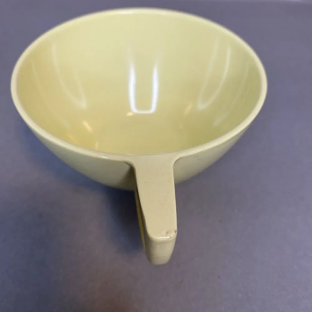 NEWPORT WESTINGHOUSE CUP TEA GENUINE MELMAC VINTAGE Yellow PM640A RETRO‎